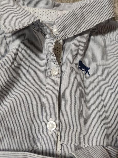 Dievčenská predĺžená košeľa / tunika 74, h&m,74