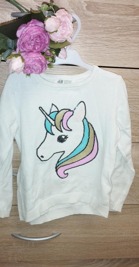 Štýlový svetrík 98/104, h&m,98