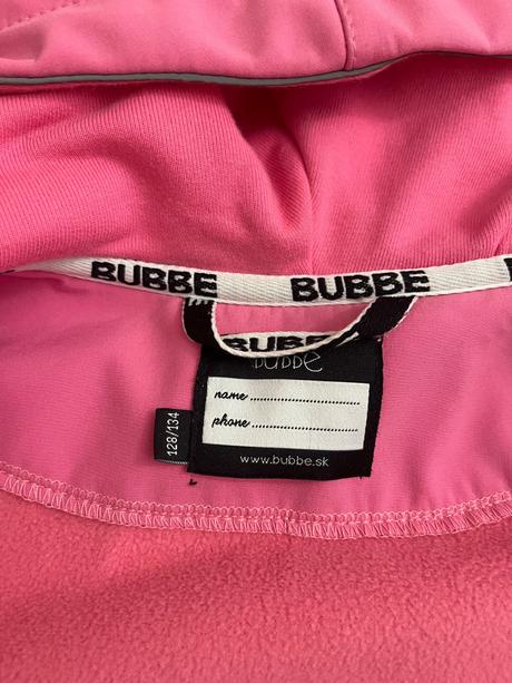 Bubbe softshellová sýta ružová bunda, bubbe,134