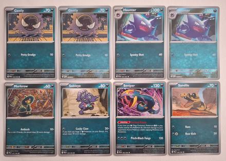 Pokémon karty "phantasmal flames" (2),