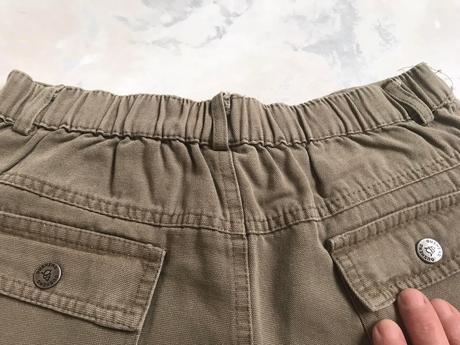 Kvalitné nohavice - kapsáče, 164