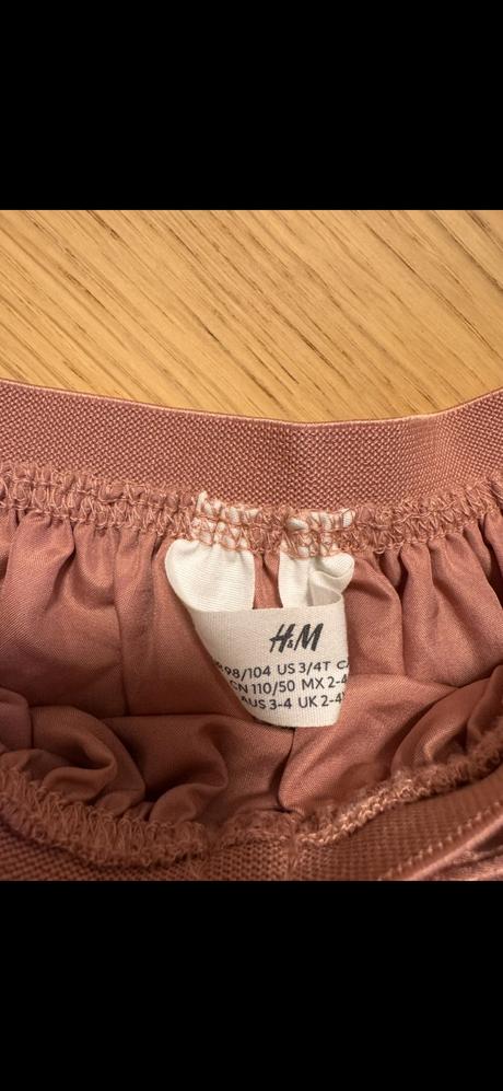 Sukňa trblietava, h&m,98