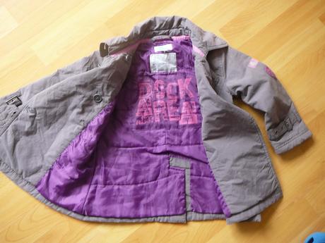 Dievcensky prechodny stylovy kabatik92/98, vertbaudet,92