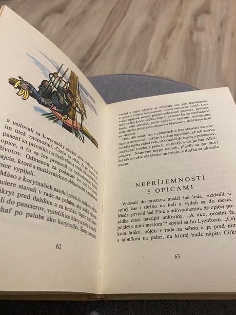 Krásna stará retro rozprávková kniha piráti 1971,