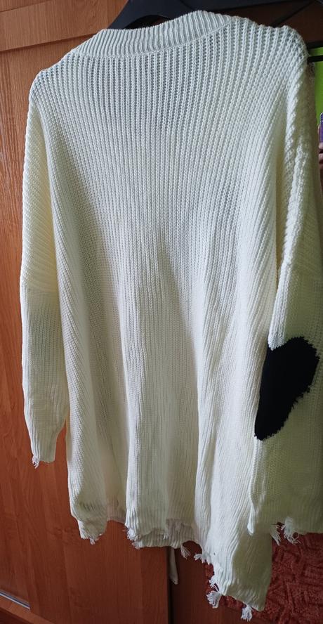 Damsky dlhy oversize pulover, xxxl