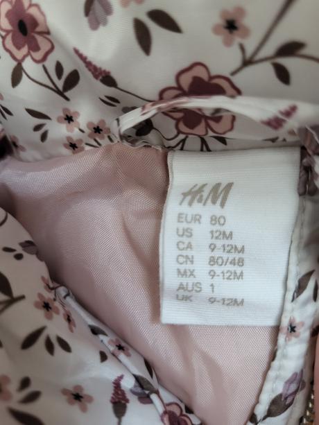 Prechodná bunda h&m 80 - ako nová, h&m,80