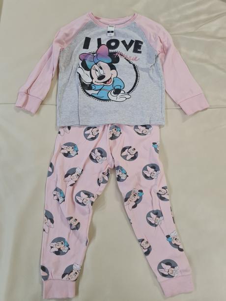 Dievčenské pyžamo hrubšie, disney,110