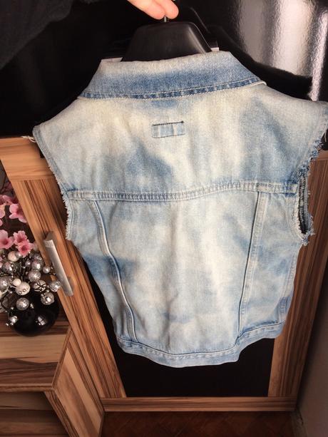 Denim vestička, xs