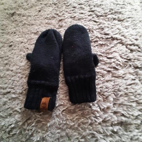 Zimné rukavice palčiaky 110/128, h&m,110