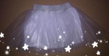 Sukňa pre dievčatá, ručne vyrobená, biela, <50 / 50