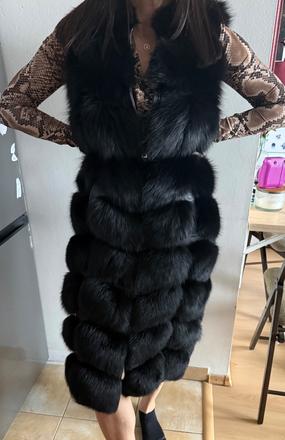 Vesta s pravej líšky a koze 110 cm s, s