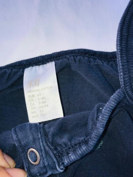 Letný overal 62 2x, h&m,62