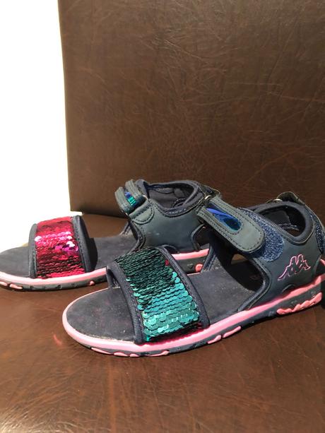 Trblietkové kappa sandalky, veľkosť 33, kappa,33