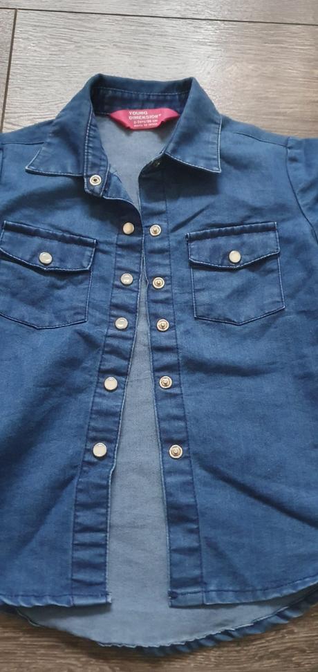 Riflová košeľa, young dimension,92