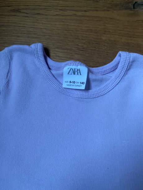 Bledofialkove tricko, zara,140