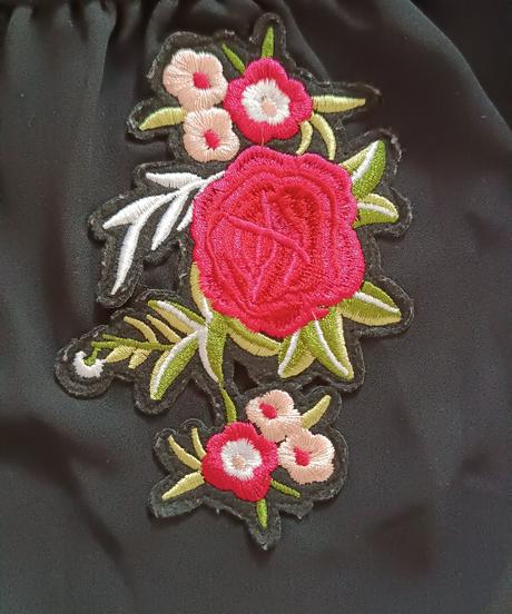 Šifónová blúzka s kvetinou, primark,134