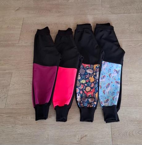 Softshelove nohavice 104,110, 104 / 110