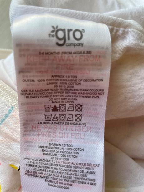 Spací vak grobag, the gro company (grobag)