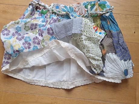 Vzorovaná podšitá letná sukňa desigual veľkosť 44, desigual,44