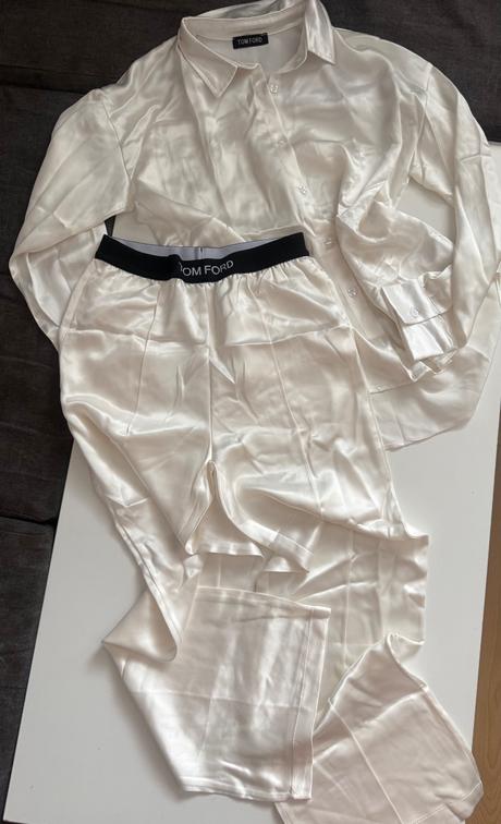 Satenovy komplet na štýl tom ford s, s