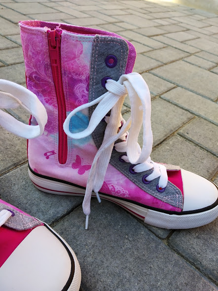 Kotníčkové tenisky violetta, disney,34