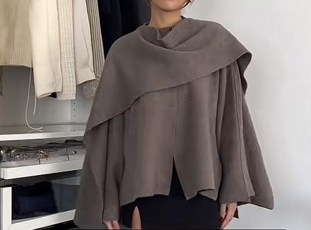 Zara trendy pončo, zara,l