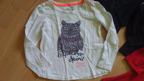 Tričká, mikina, 3 kusy, zara,104