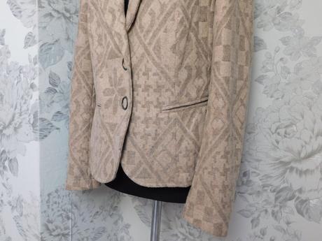 Luxusny damsky vlneny blejzer, 42