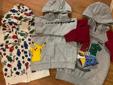 Chlapcenske mikiny, h&m,116