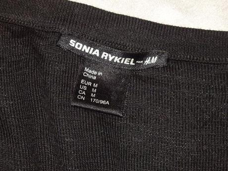 Kvalitný čierny top, h&m,s