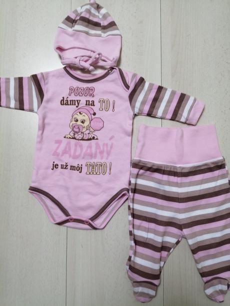 Komplet 3 dielny veľ. 62, 62