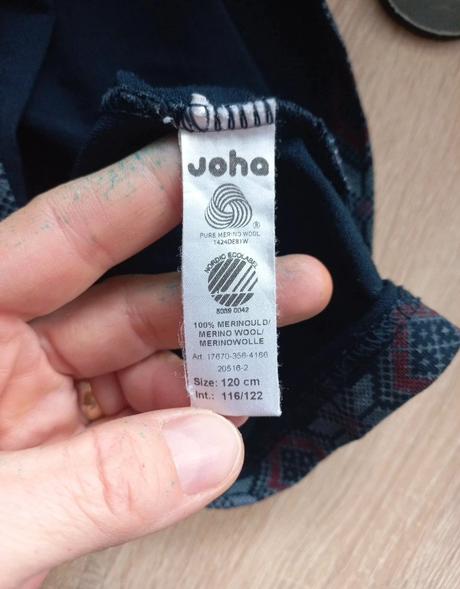 Merino tricko joha, 116