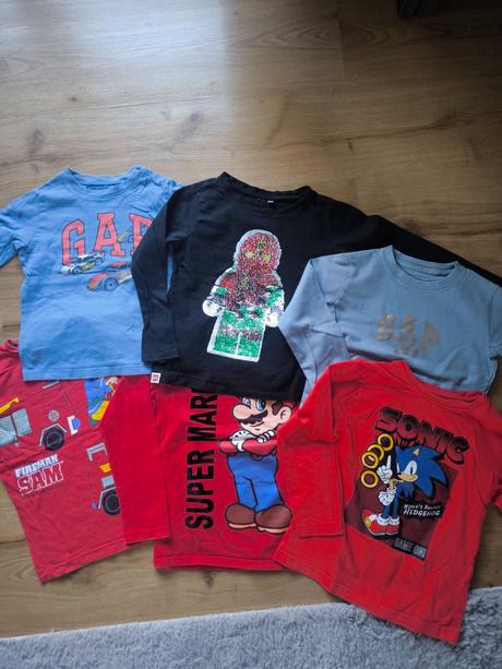 Tričká s dlhým  rukávom, gap,104