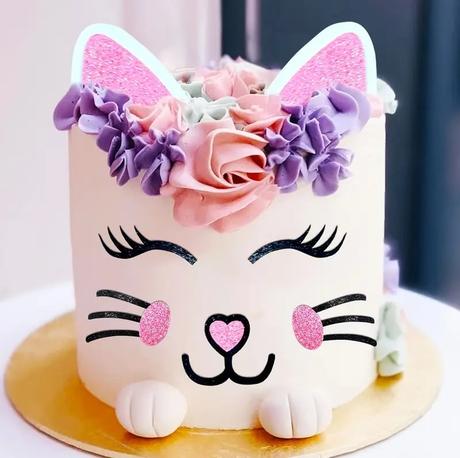 Tortový zápich mačka - skladom, tz-301,