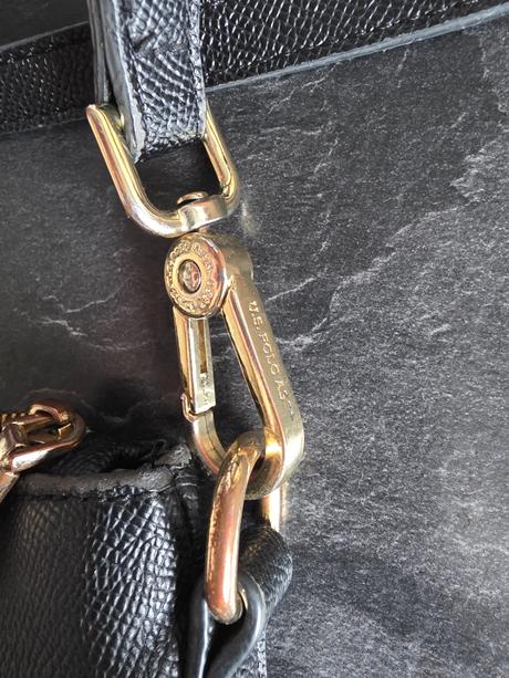 Crossbody kožená kabelka, ralph lauren