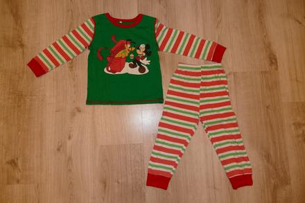 Vianočné pyžamo - mickey mouse - c.98, 98