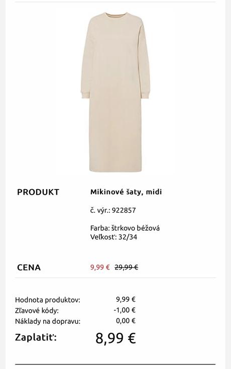 Bonprix mikinove saty xs, bonprix,xs