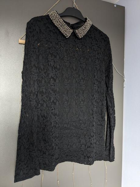 Čipkovaná blúzka, xs