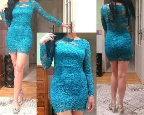 Spoločenské šaty s-m, s