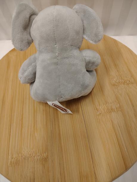 Plyšový sivý slon, chocoland,12 cm, 