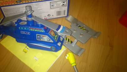 Fisher and price handy manny helikoptera ,