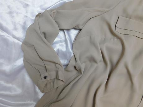 Luxusna bluzka s roll-up rukavom, 48