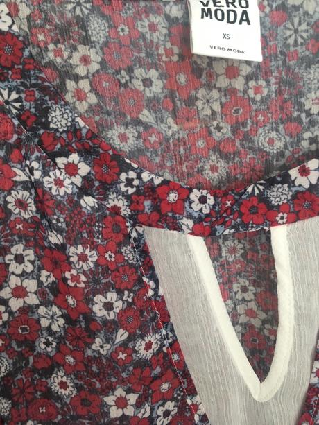 Kvetové tielko, vero moda,xs