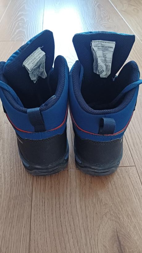 Chlapčenské turistické topánky, quechua,36