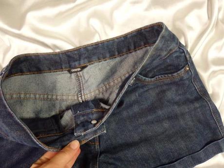 Kvalitné riflové kraťasy, george,38