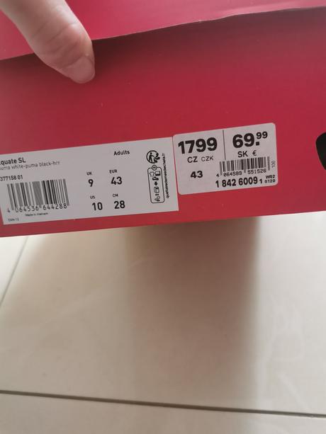 Tenisky puma, puma,42