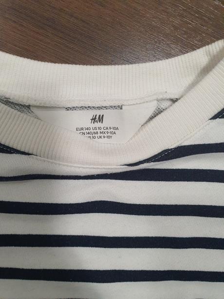 Mikinove saty, h&m,140
