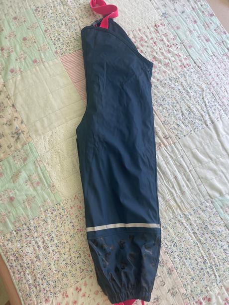 Zateplene nohavice do dažďa, lupilu,116