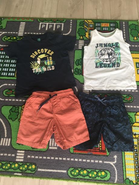 Letne oblecenie pre chlapca, 86–98