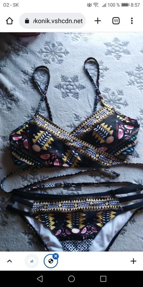 Layoners bikiny sunny, m